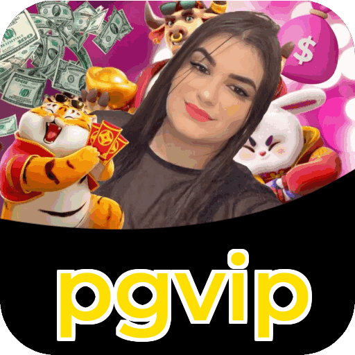 Interface do aplicativo pgvip mostrando jogos disponíveis no iOS e Android